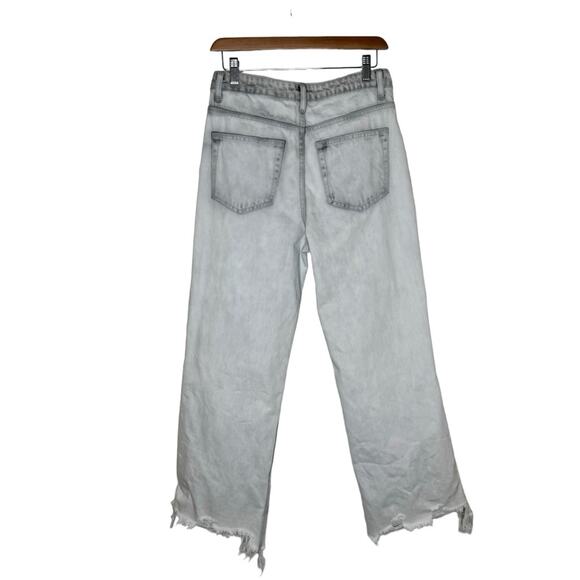 Vervet Darlin Denim Leslie Distressed Flare 90s Vintage Ankle Jeans Women’s 27 - Picture 2 of 11